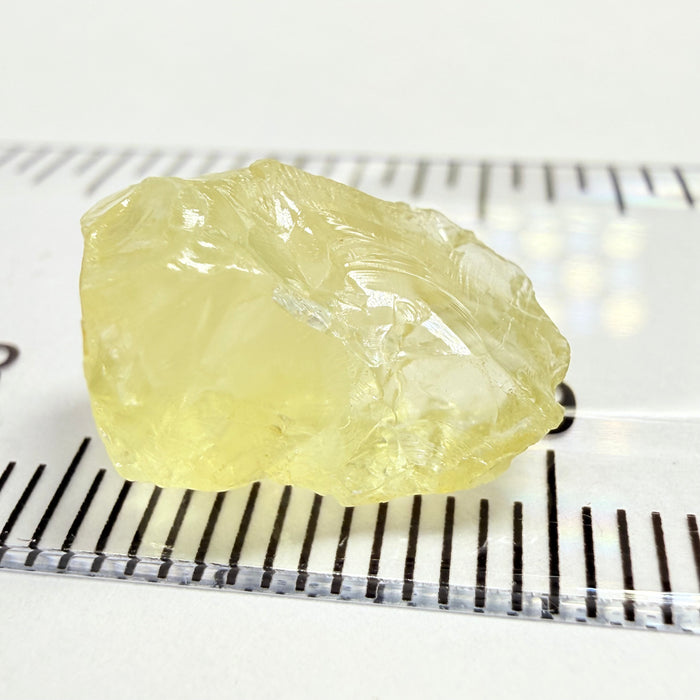 Heliodor, 6.81ct, Loliondo, Tanzania, Untreated Unheated, slightly milky, shape a little flat