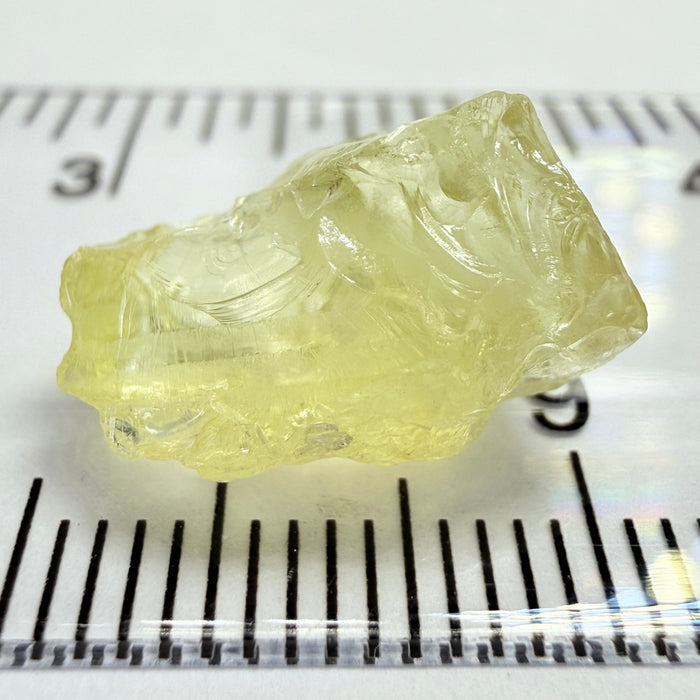 Heliodor, 6.81ct, Loliondo, Tanzania, Untreated Unheated, slightly milky, shape a little flat