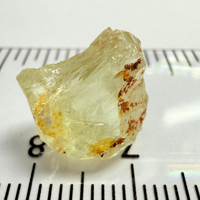 Heliodor, 6.85ct, Loliondo, Tanzania, Untreated Unheated, slightly silky, vs