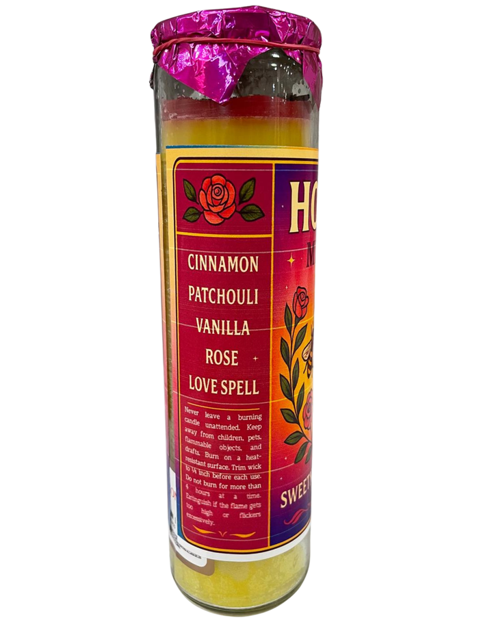Honey Love Candle – Attract Romance & Sweet Relationships | Cinnamon, Rose & Vanilla