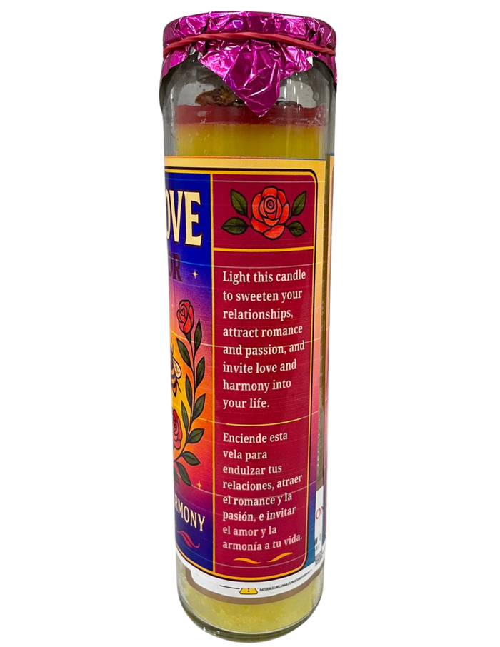 Honey Love Candle – Attract Romance & Sweet Relationships | Cinnamon, Rose & Vanilla