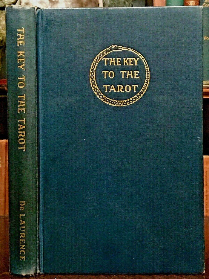 ILLUSTRATED KEY TO THE TAROT - De Laurence, 1st 1918 DIVINATION OCCULT PROPHECY