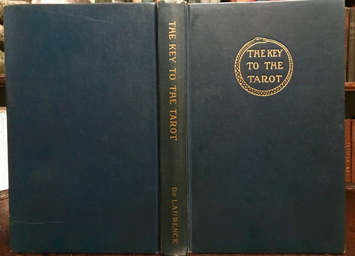 ILLUSTRATED KEY TO THE TAROT - De Laurence, 1st 1918 DIVINATION OCCULT PROPHECY