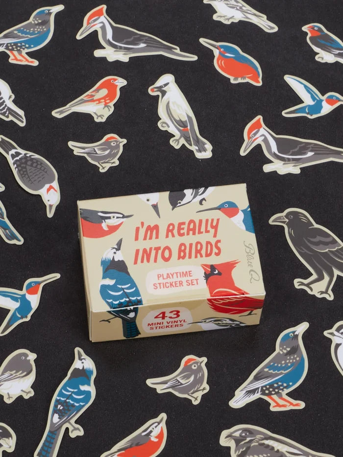 I'm Really Into Birds – Mini Vinyl Sticker Set (43 Stickers)
