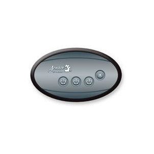 IN.K120-3OP 4-Button Auxiliary Topside Panel with Overlay -0607-005019 Gecko Topside control panel Gecko