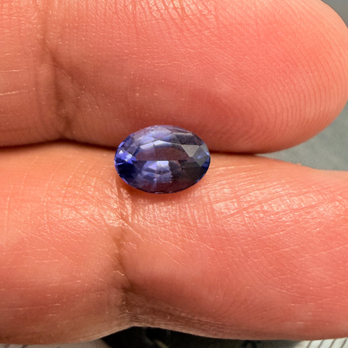 Iolite, 0.72ct, Tanzania, Untreated Unheated