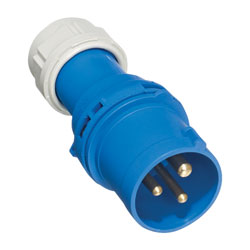 IP44 Industrial Plug 3×16A 220/250V 3-Pin 0131