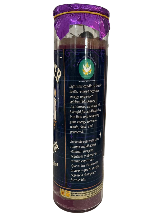 Jinx Remover – Quita Maldición Candle for Spiritual Cleansing & Curse Breaking