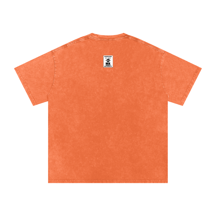 Kick, Push - Snow Washed Oversized Cotton T-Shirt