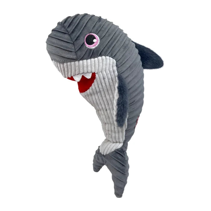 KONG® Cuteseas® Rufflez Shark Dog Plush Toy Medium/Large
