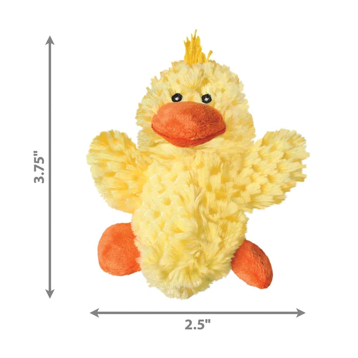 KONG® Dr. Noyz Duck Plush Dog Toy Small