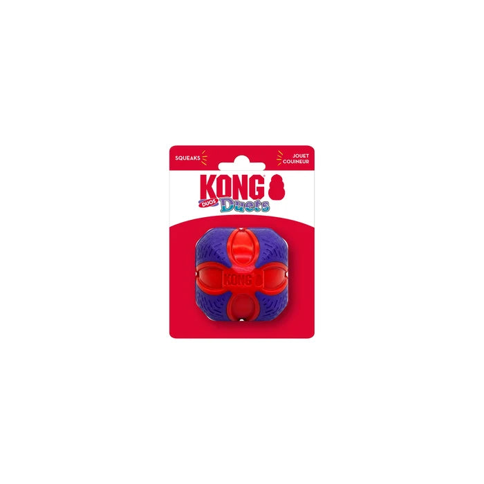 KONG® Duets Duos Ball Dog Fetch Toy Medium