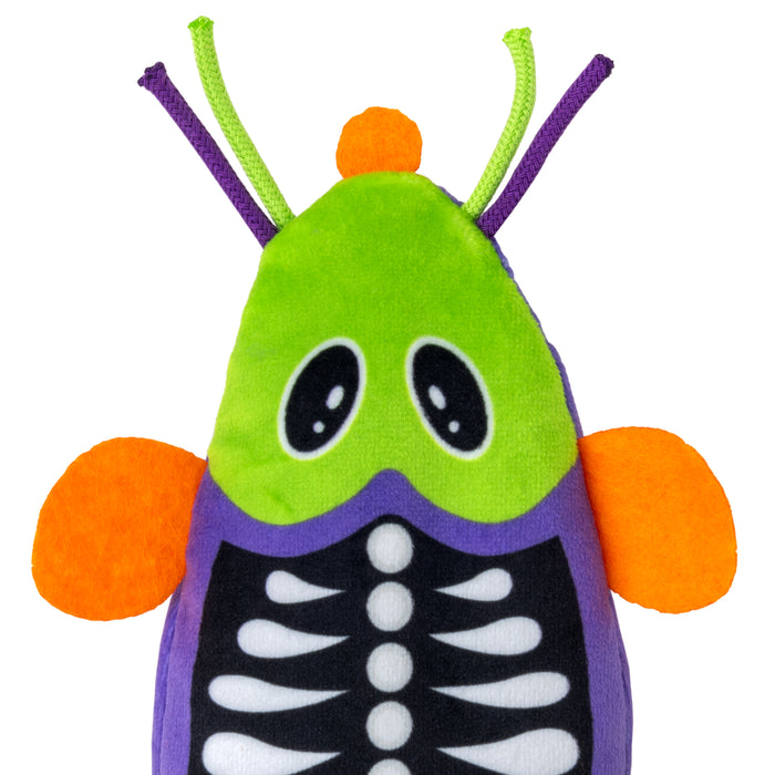 KONG Halloween Refillables Skeleton Mouse Green