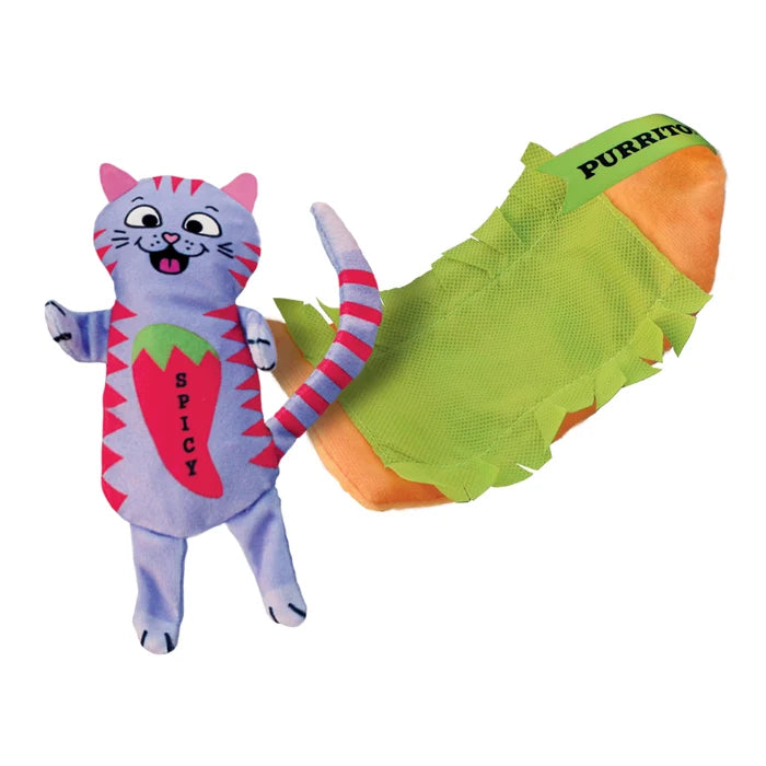 KONG® Pull-A-Partz™ Purrito Cat Toy