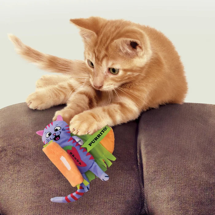 KONG® Pull-A-Partz™ Purrito Cat Toy