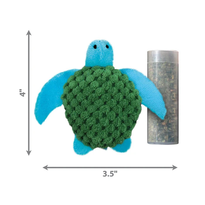 KONG® Refillables Turtle CatToy