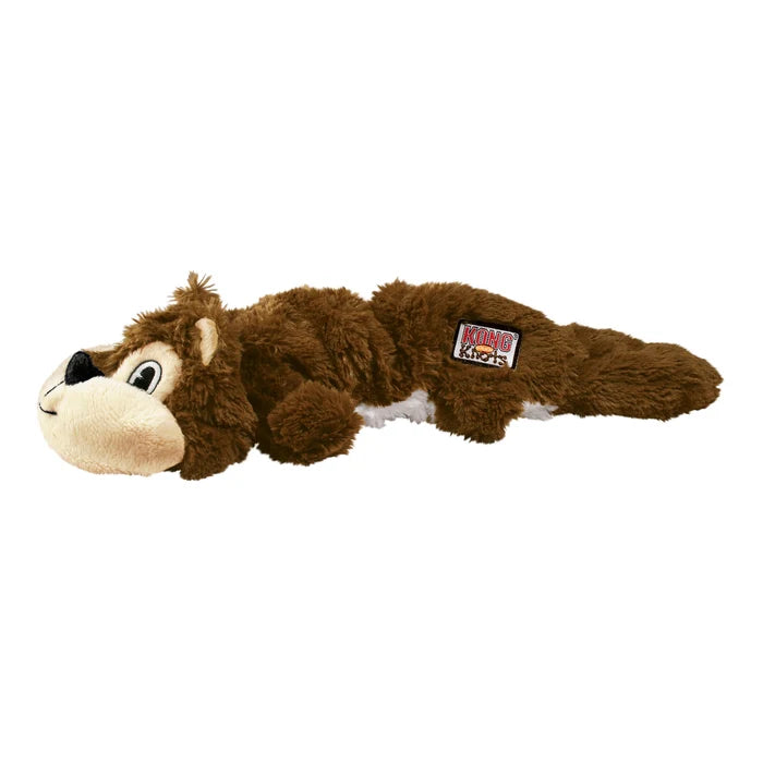KONG® Scrunch Knots Squirrel Dog Rope Toy Medium/Large