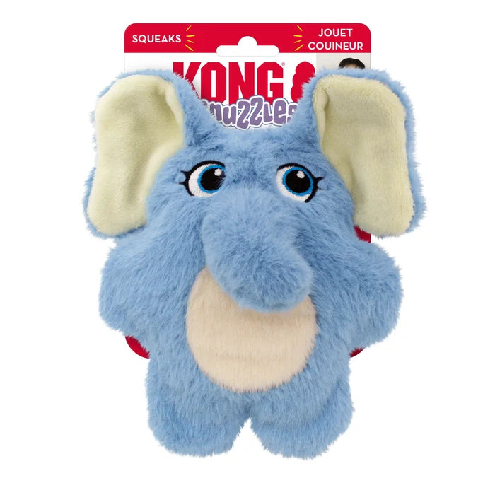 KONG® Snuzzles Kiddos Elephant Dog Plush Toy Small