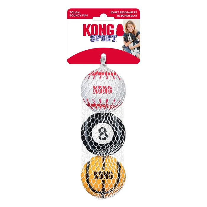 KONG® Sport® Balls Dog Fetch Toy Assorted Medium