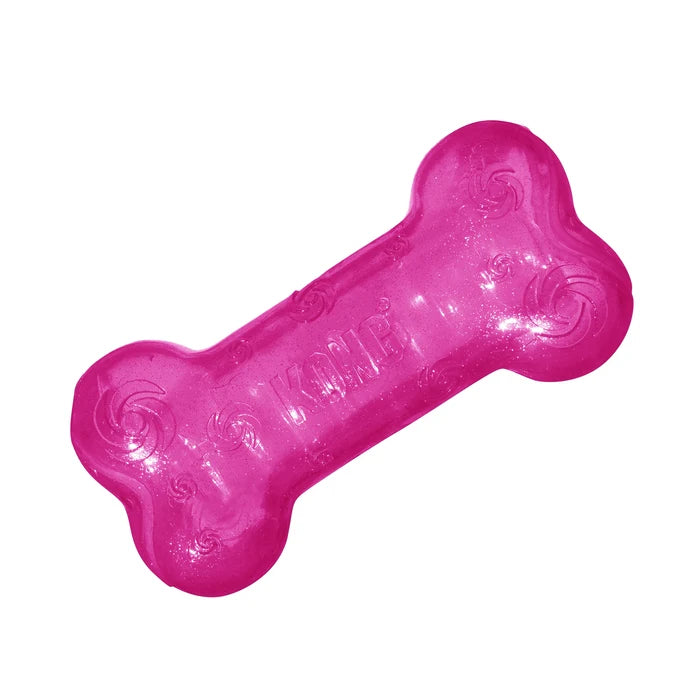 KONG® Squeezz® Crackle Bone Dog Fetch Toy Assorted Medium