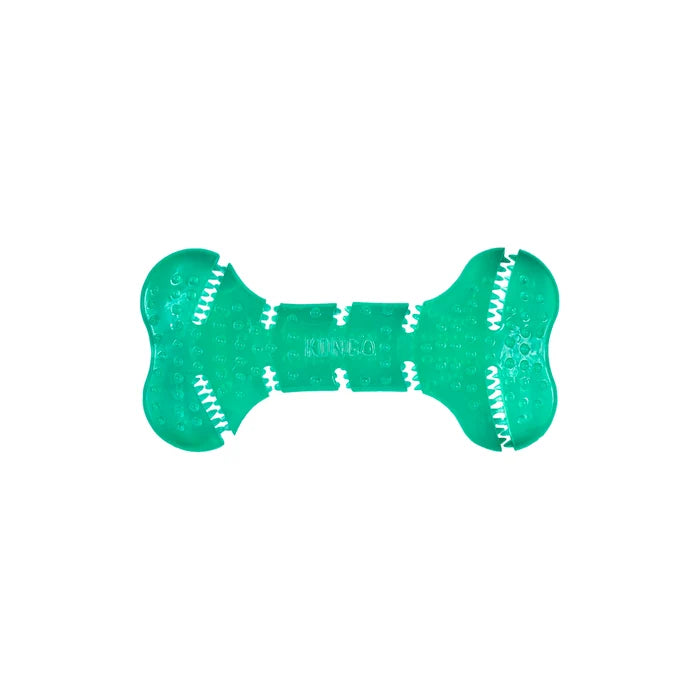 KONG® Squeezz® Dental Bone Dog Chew Toy Medium
