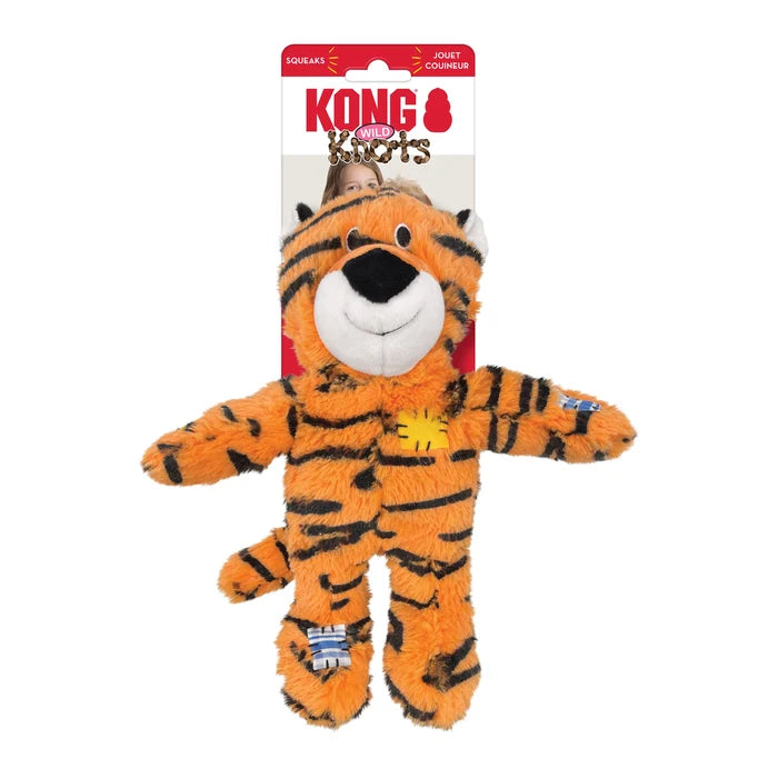 KONG® Wild Knots Tiger Dog Rope Toy Medium/Large