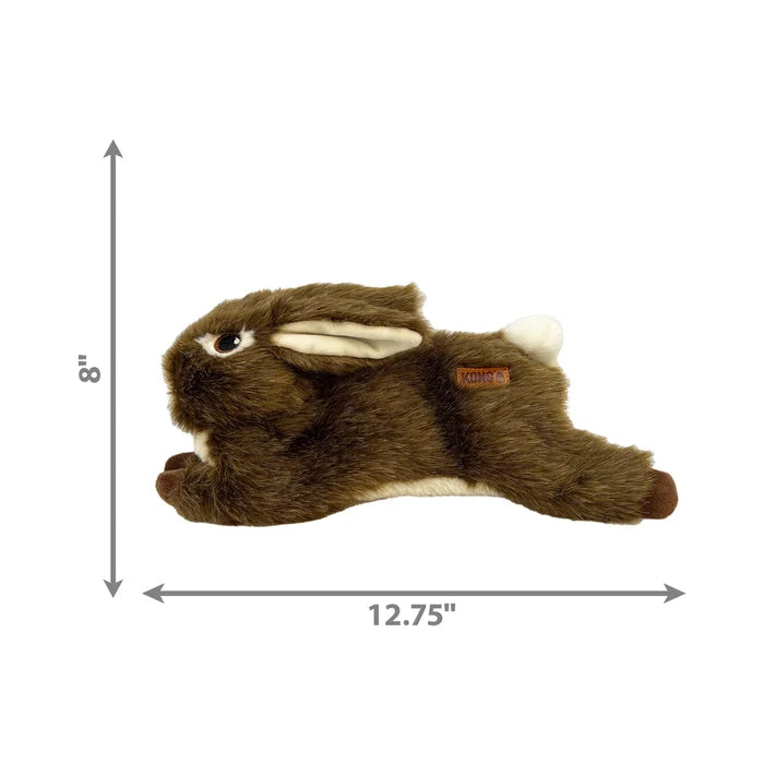 KONG® Wild Low Stuff Rabbit Dog Plush Toy Medium