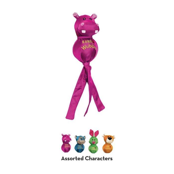 KONG® Wubba™ Friends Ballistic Dog Tug Toy Assorted Small