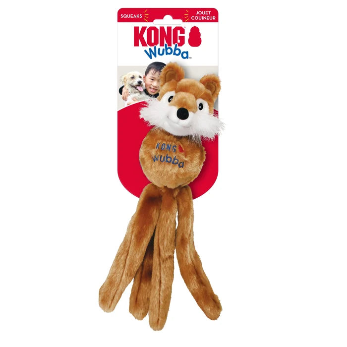 KONG® Wubba Friends Dog Tug Toy Assorted Small
