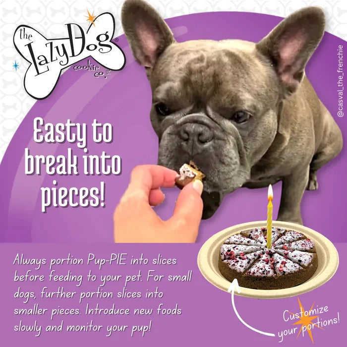 Lazy Dog Happy Birthday Pup-PIE for a Special Dog Treat 5oz - Case of 8    
Individual UPC 894137000336