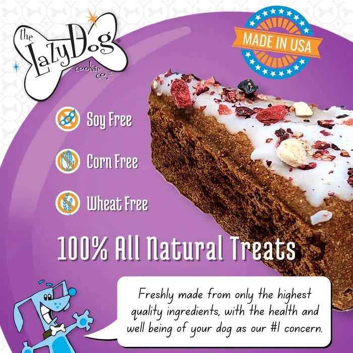 Lazy Dog Happy Birthday Pup-PIE for a Special Dog Treat 5oz - Case of 8    
Individual UPC 894137000336