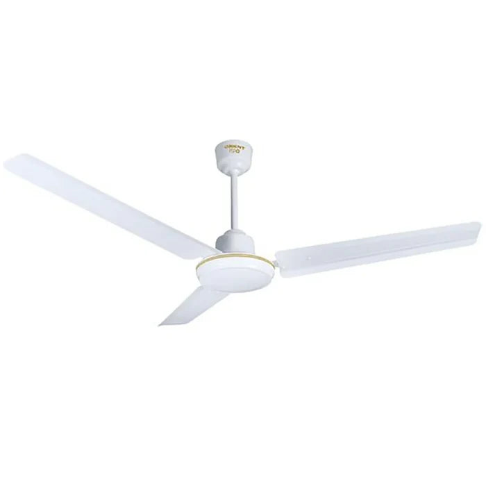 LEADER LDR 56 White Ceiling Fan, 56" Sweep, High-Performance Motor, Ideal for Large Rooms