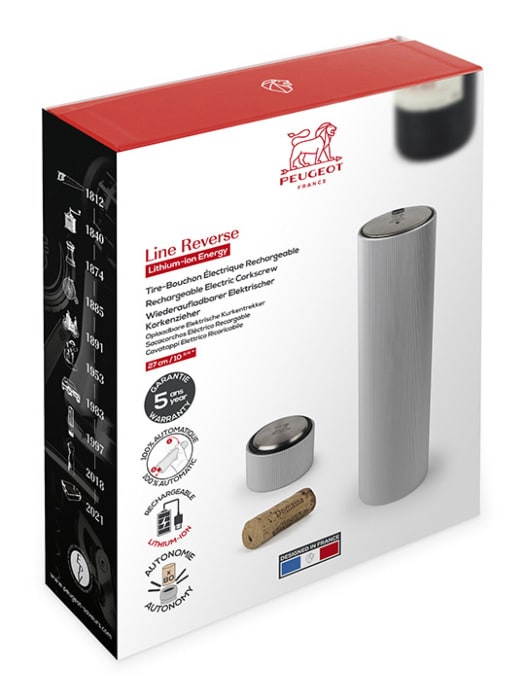 Line Reverse Rechargeable Electric Corkscrew - touchGOODS