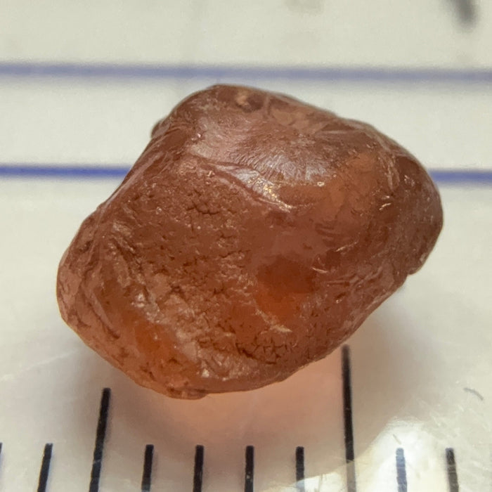 Malaya Garnet, 2.18ct, Tanzania, Untreated Unheated, no inclusions, just slight silk