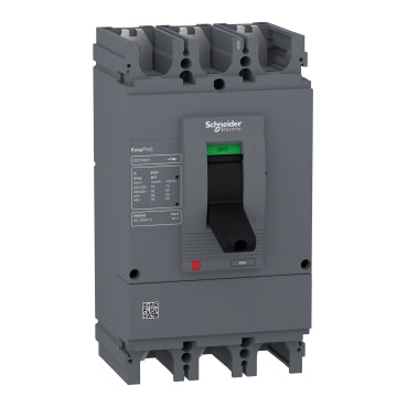 MCCB Breaker, EasyPact EZC100H, 3P, 100A, 30kA, 400/415V, TMD Trip Unit – Schneider Electric