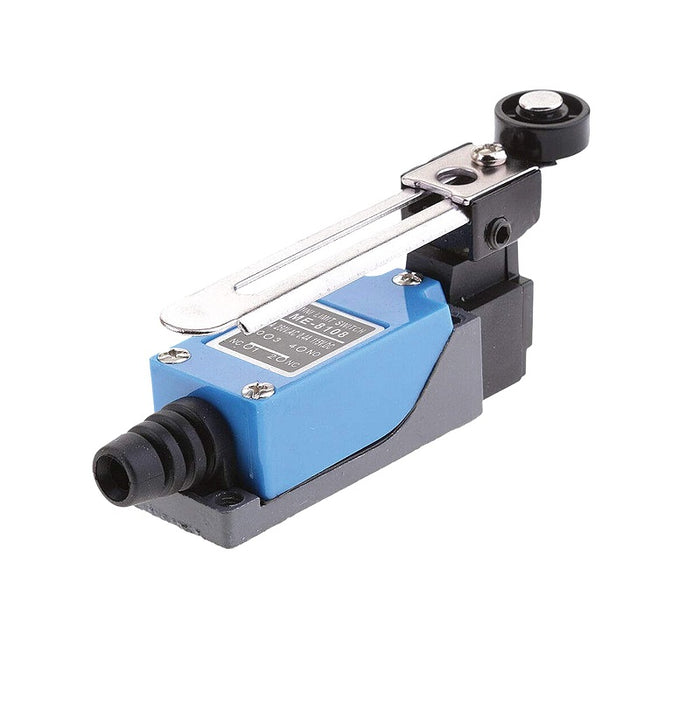 ME-8108 Limit Switch – 1NO+1NC, Side Rotary Adjustable Roller, IP65, 5A 250V