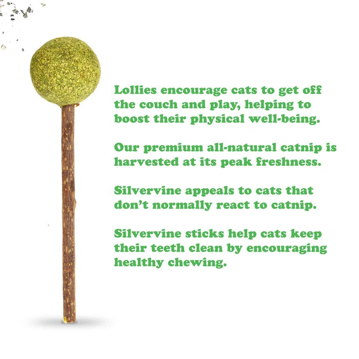 Meowijuana Catnip & Silvervine Lollies