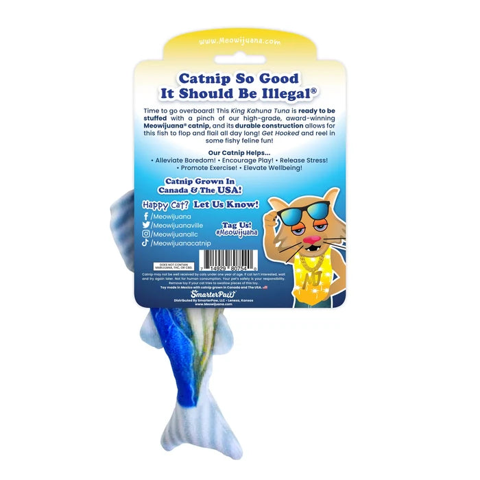 Meowijuana Get Hooked Kahuna Tuna Cat Toy