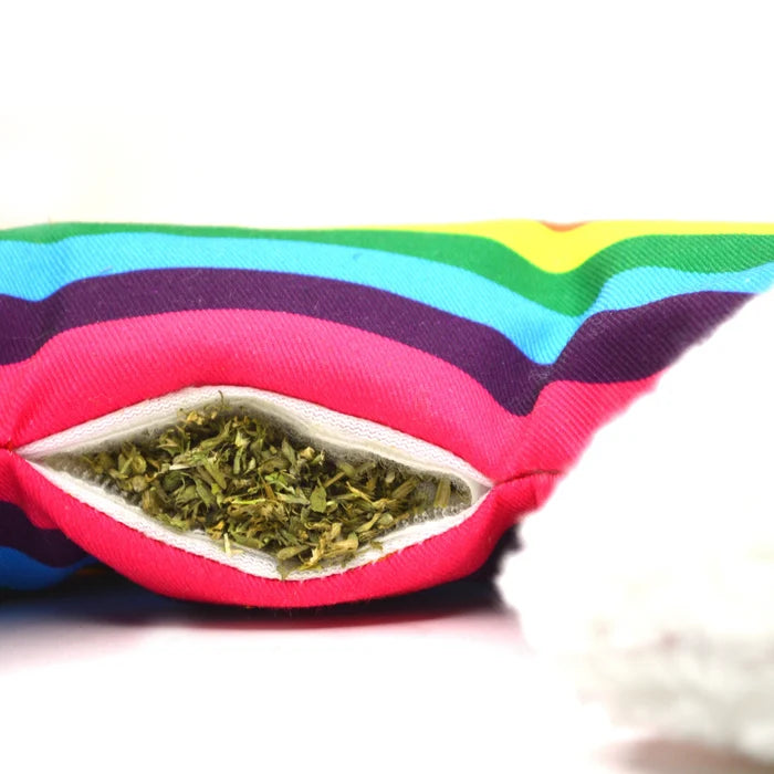 Meowijuana Get "Kickin'" - Rainbow Kicker  Cat Toy