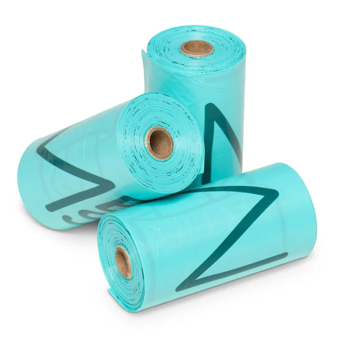 Messy Mutts Advanced Biorecycle Poop Bag, 8 Refill Rolls, 120 Count