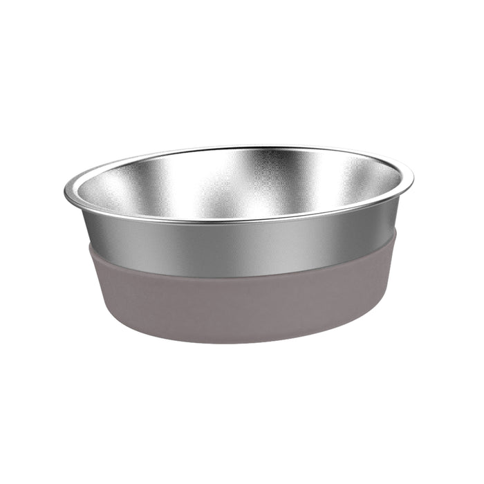 Messy Mutts Heavy Stainless Bowl w/Removable Silicone Base Medium