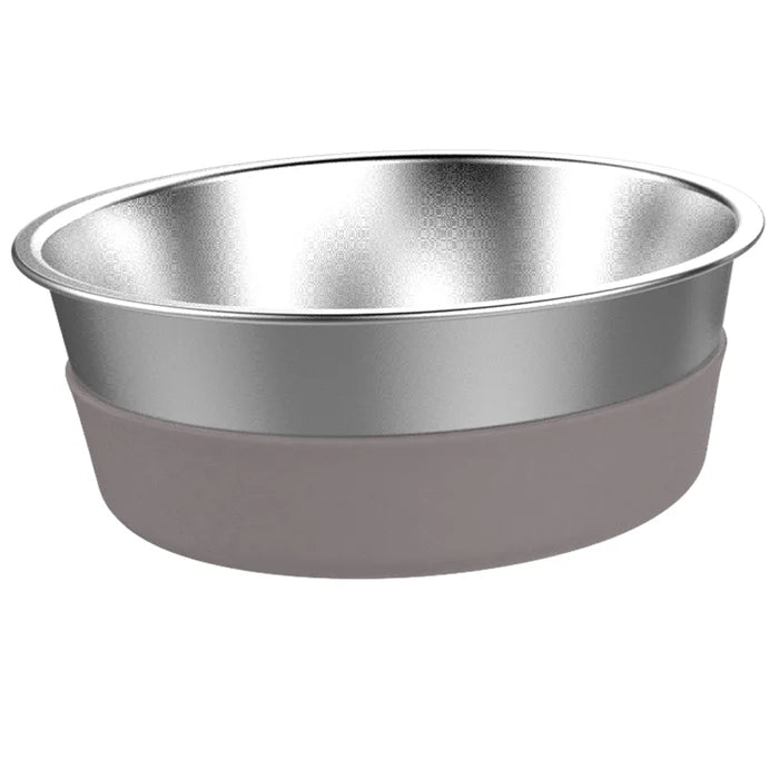 Messy Mutts Heavy Stainless Bowl w/Removable Silicone Base XL