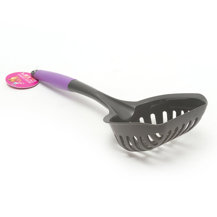 Messy Mutts Litter Scoop with Long Handle Extra Large
