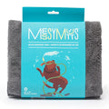 Messy Mutts Microfiber Towel Cool Grey Medium 20" x 32"