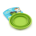 Messy Mutts Silicone Collapsible Bowl Green Small