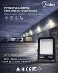 Midea LED Floodlight 150W, 220–240V, 5700K
