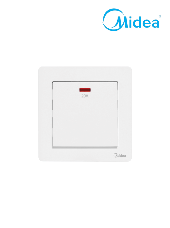 Midea T2 Series 20A AC/Heat Switch – Black Colour