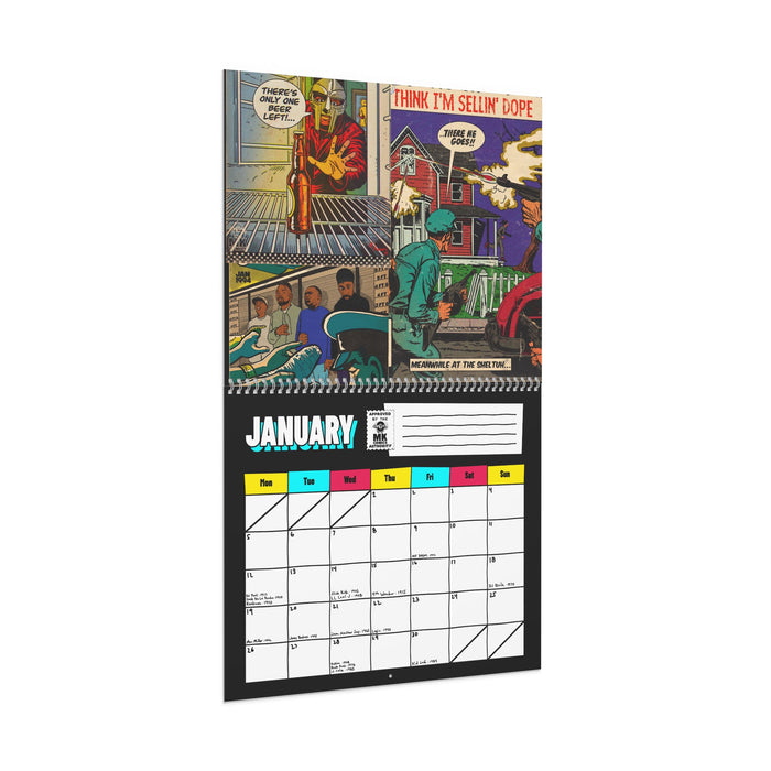 MK Comics 2026 Hip-Hop Calendar