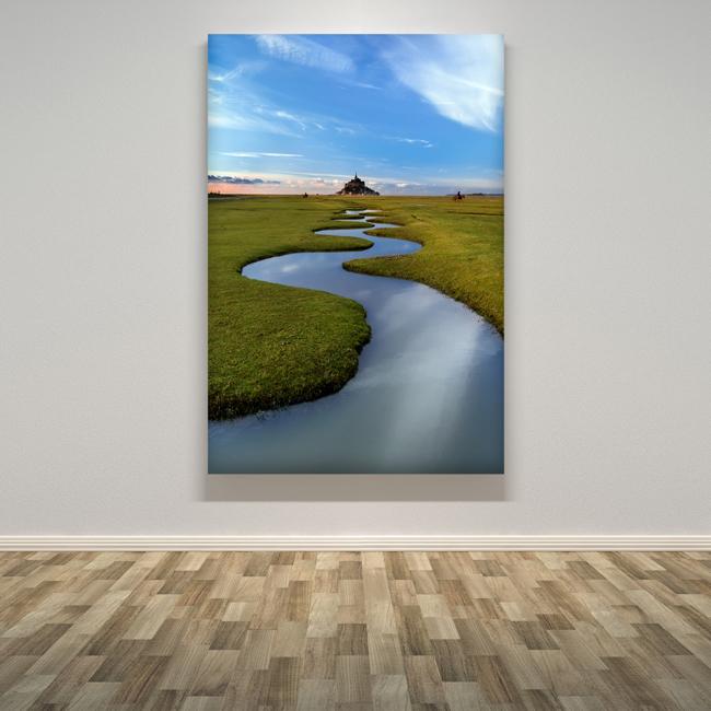 "Mont Saint Michel Cheveaux"