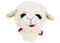 Multipet Lamb Chop Knobby Noggins Plush Dog Toy 5"
